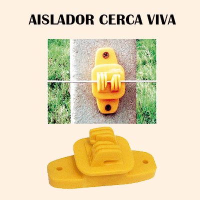 Aislador cerca viva
