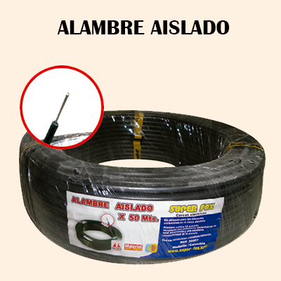 ALAMBRE AISLADO Alambre Aislado