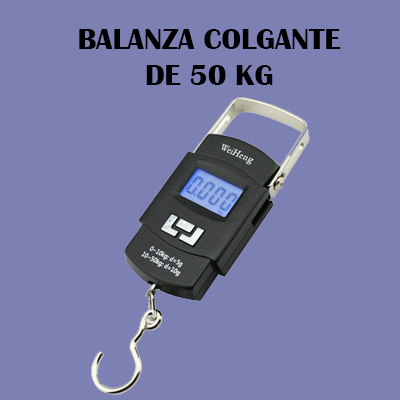 BALANZA COLGANTE DE 50 KG Balanza Colgante de 50 Kg