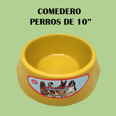 Comedero Perros 10_ Comedero Perro 10 "