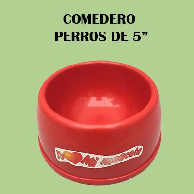 Comedero Perro 5 "