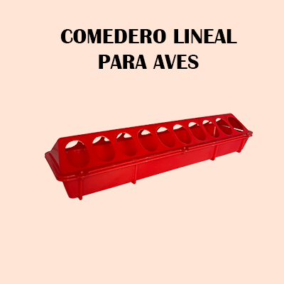 Comedero Lineal para aves