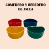 Comedero y bebedero de jaula