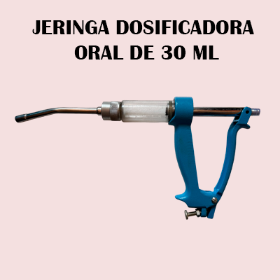 JERINGA DOSIFICADORA ORAL Jeringa Dosificadora Oral de 30 ML