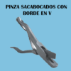 Pinza Sacabocados Con Borde en V