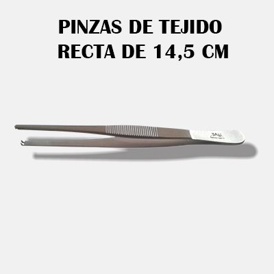Pinzas de Tejido Recta de 14,5 cm
