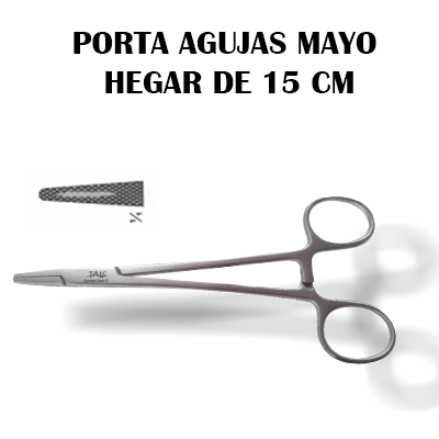 Porta Agujas Mayo Hegar de 15 cm