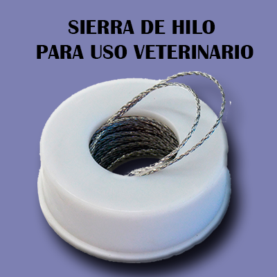 Sierra De Hilo Para Uso Veterinario X 12 Mts