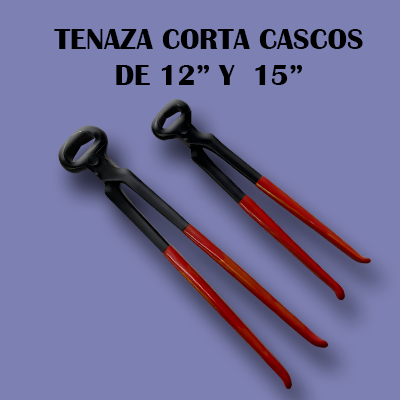 Tenaza corta cascos de 12" y 15"