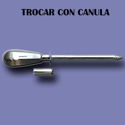 TROCAR CON CANULA Trocar con canula
