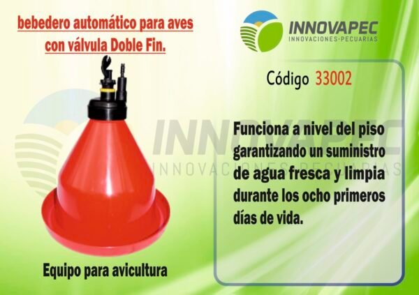 bebedero doble fin Bebedero automático doble fin