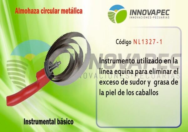 Almohaza Circular Metalica