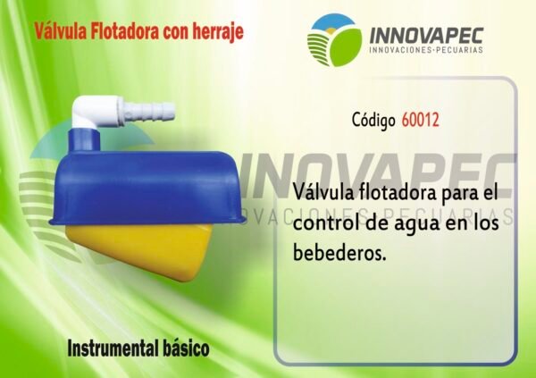 Válvula Flotadora con herraje